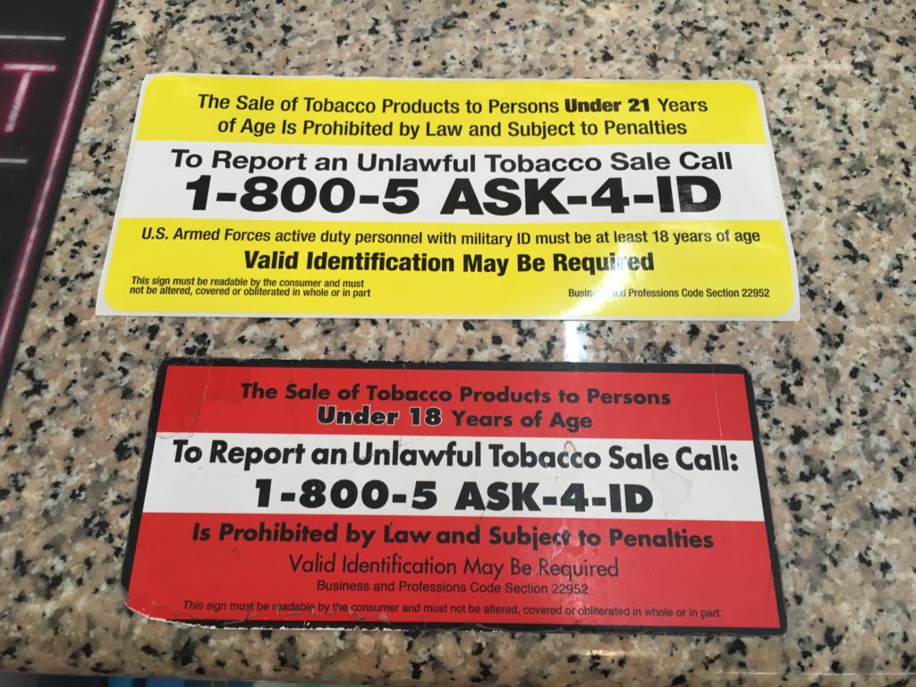 How to Post Your Tobacco 21 Signs San Francisco TobaccoFree